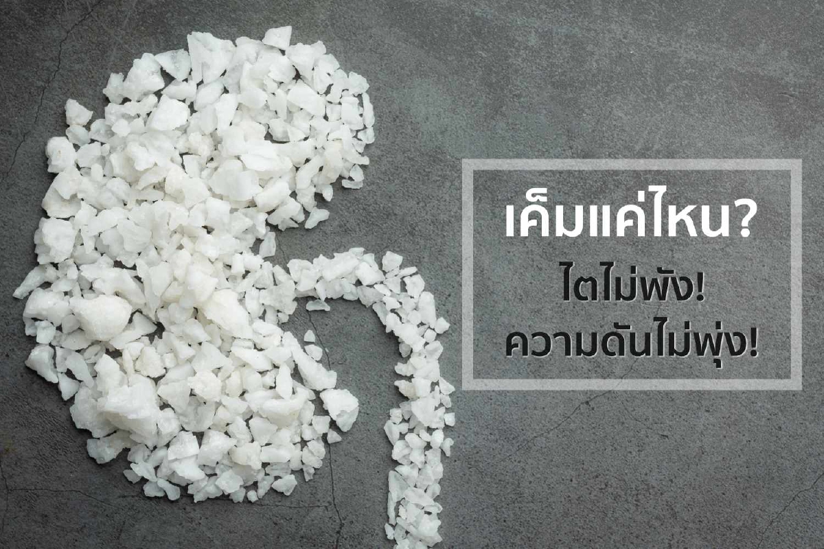 เค็มแค่ไหน ไตไม่พัง ความดันไม่พุ่ง เค็มแค่ไหน ไตไม่พัง ความดันไม่พุ่ง