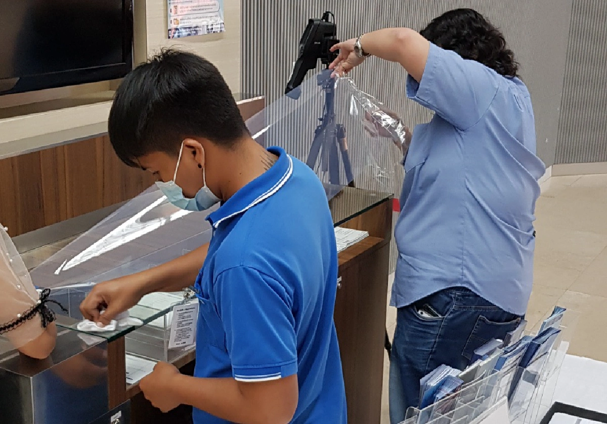 ยูโอบี ประเทศไทย เพิ่มมาตรการปลอดภัยจากโควิด