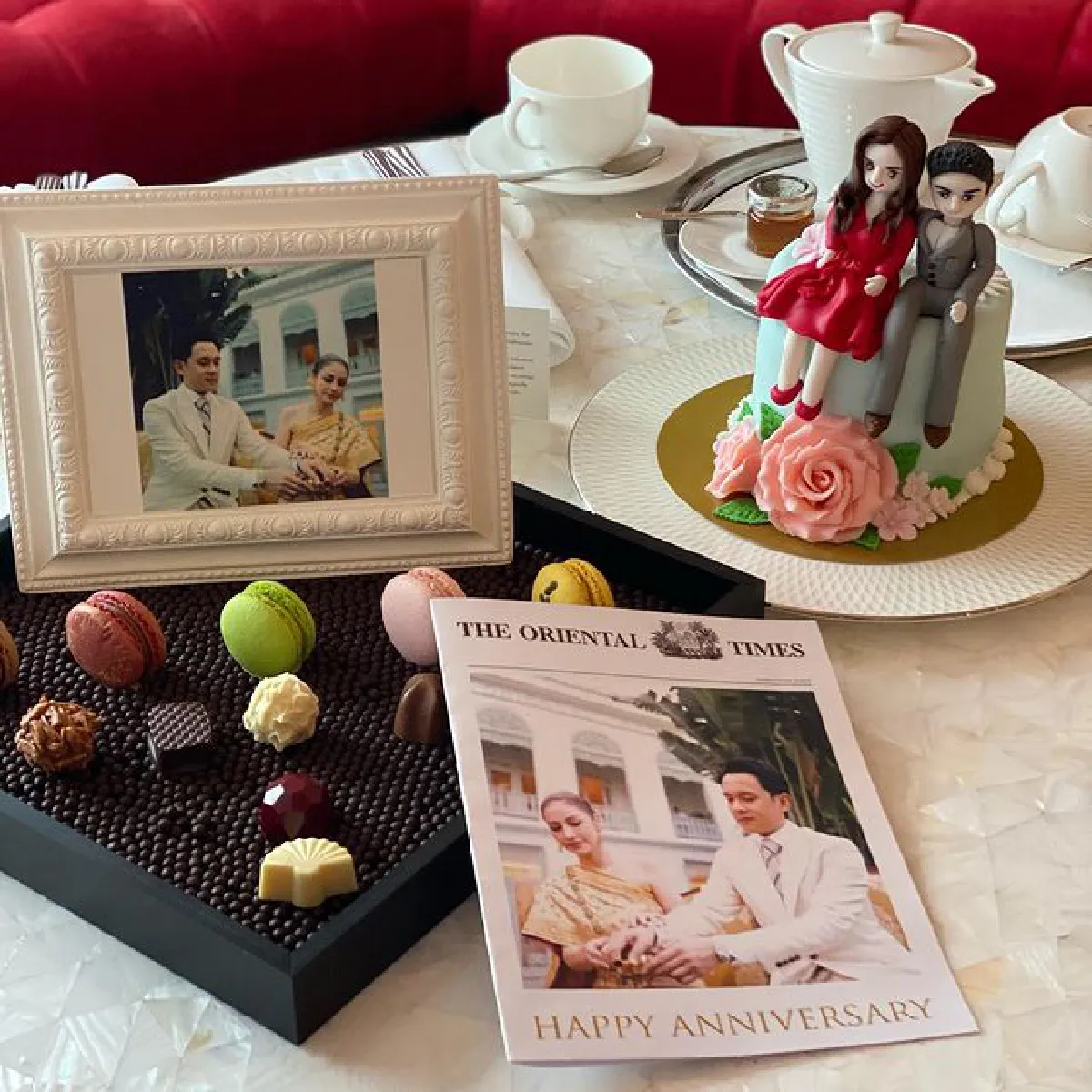 นาตาลี-ฟลุค ฉลองครบรอบแต่งงาน 1 ปี การันตีความหวานไม่เปลี่ยน