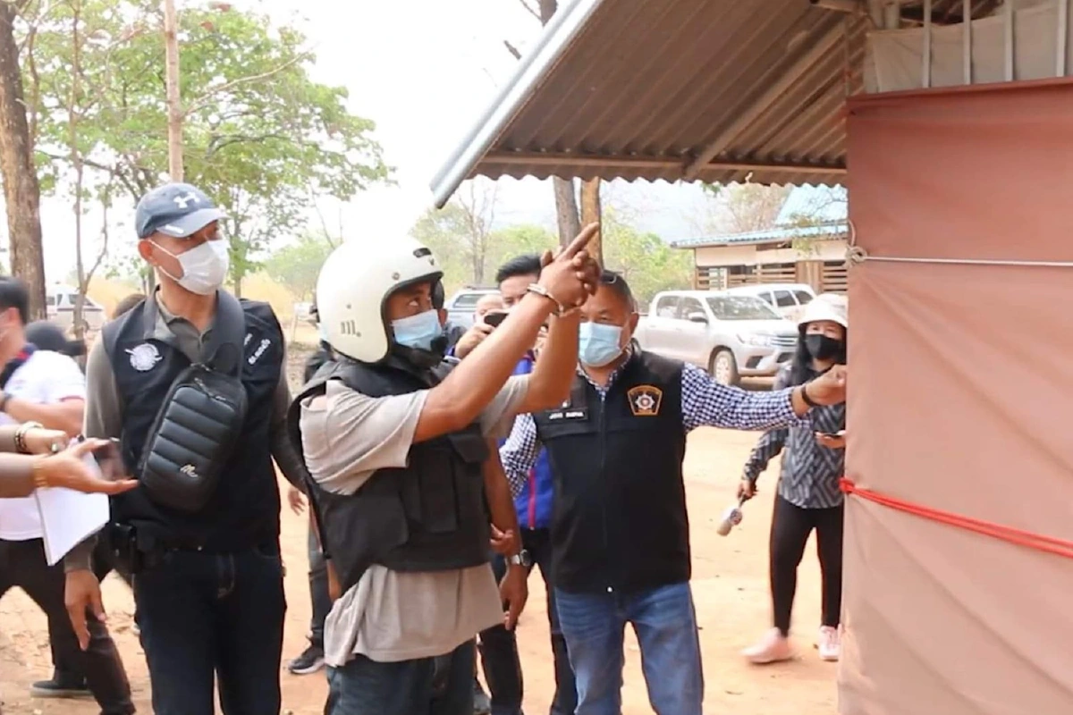 "ขอโทษสัญญาไม่ทำอีก"ตำรวจคุมตัวโอ๋ทำแผนข่มขืนคุณยายพิการขาขาด