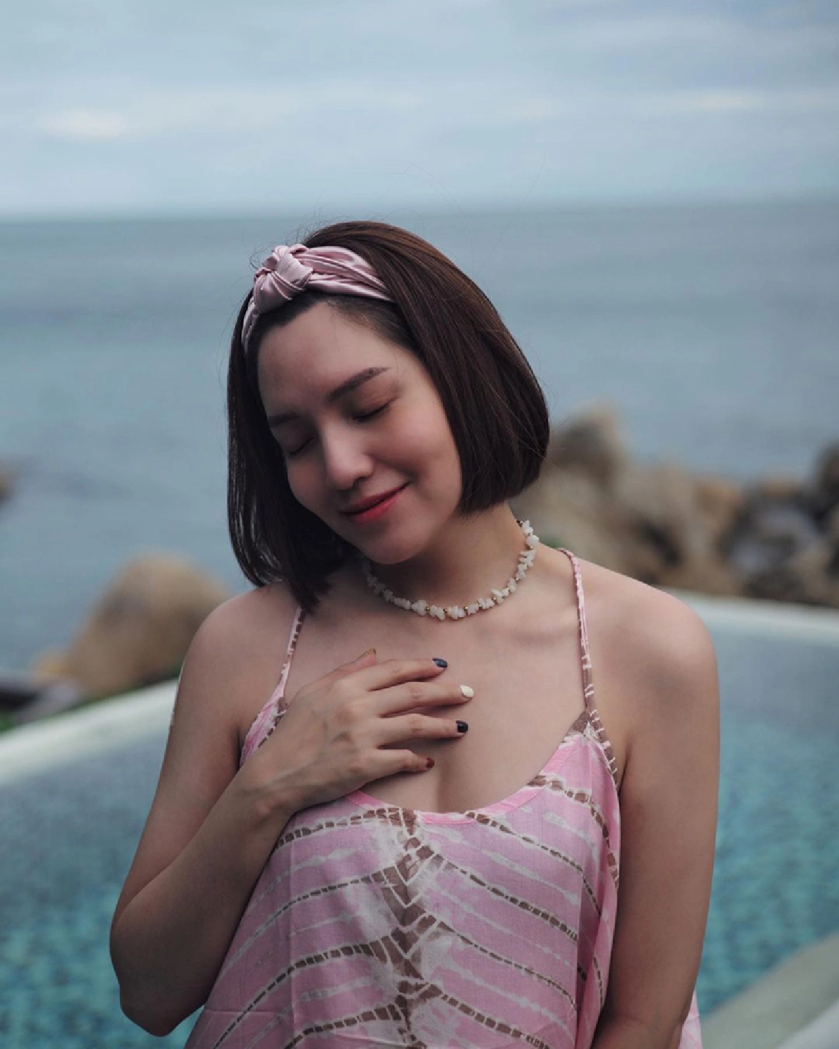 ว่าที่คุณแม่ จ๊ะ จิตตาภา นุ่งบิกินี่อวดท้องโตสวยเปล่งปลั่ง