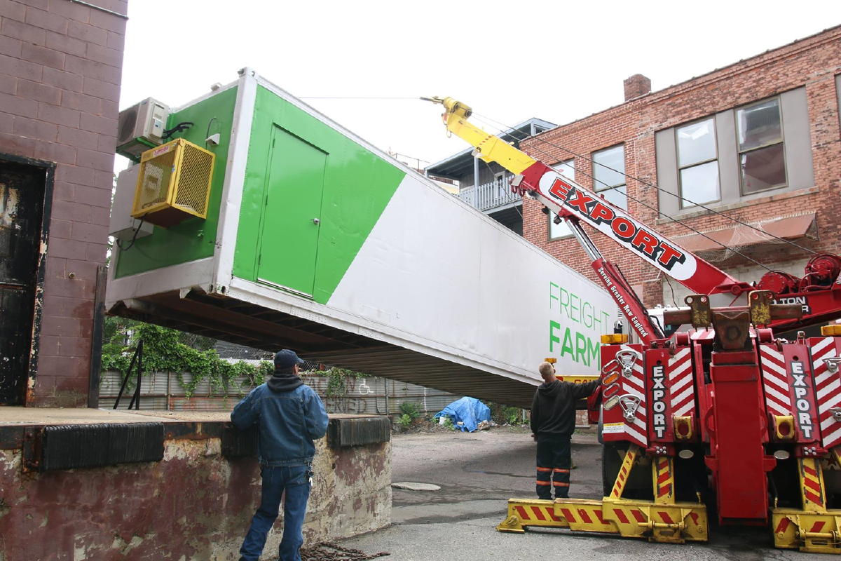 Freight Farms จากตู้คอนเทนเนอร์สู่ฟาร์มบิ๊กดาต้า