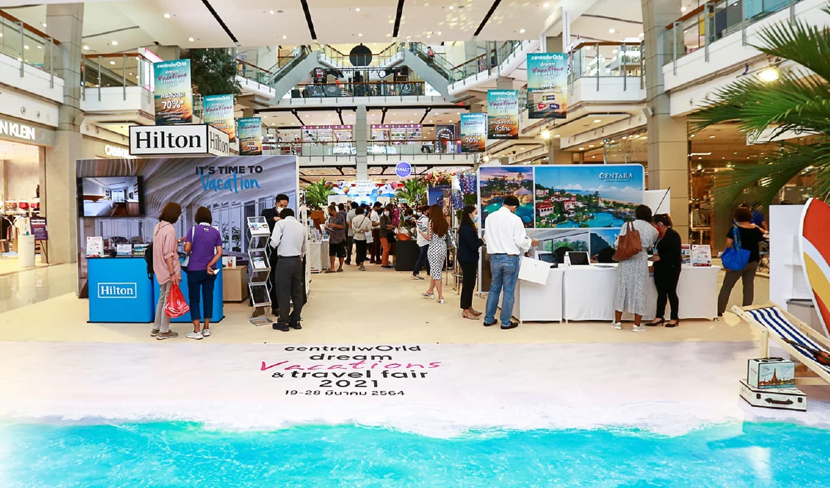 กระหึ่ม! สุดยอดมหกรรมงานท่องเที่ยวยิ่งใหญ่ที่สุดแห่งปีใจกลางเมือง “Dream Vacations & Travel Fair 2021”