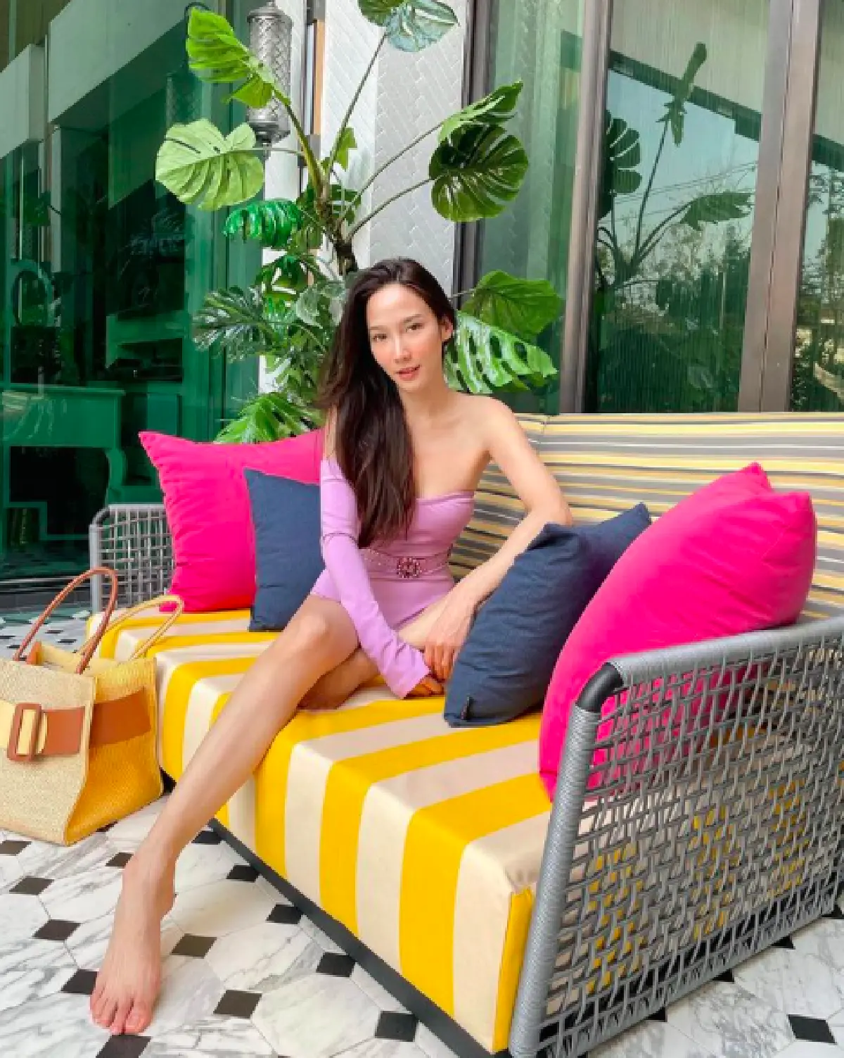  “อั้ม พัชราภา” อวดหน้าสดโนเมคอัพ หน้าเด็กมาก สวยใสเกินอายุ 