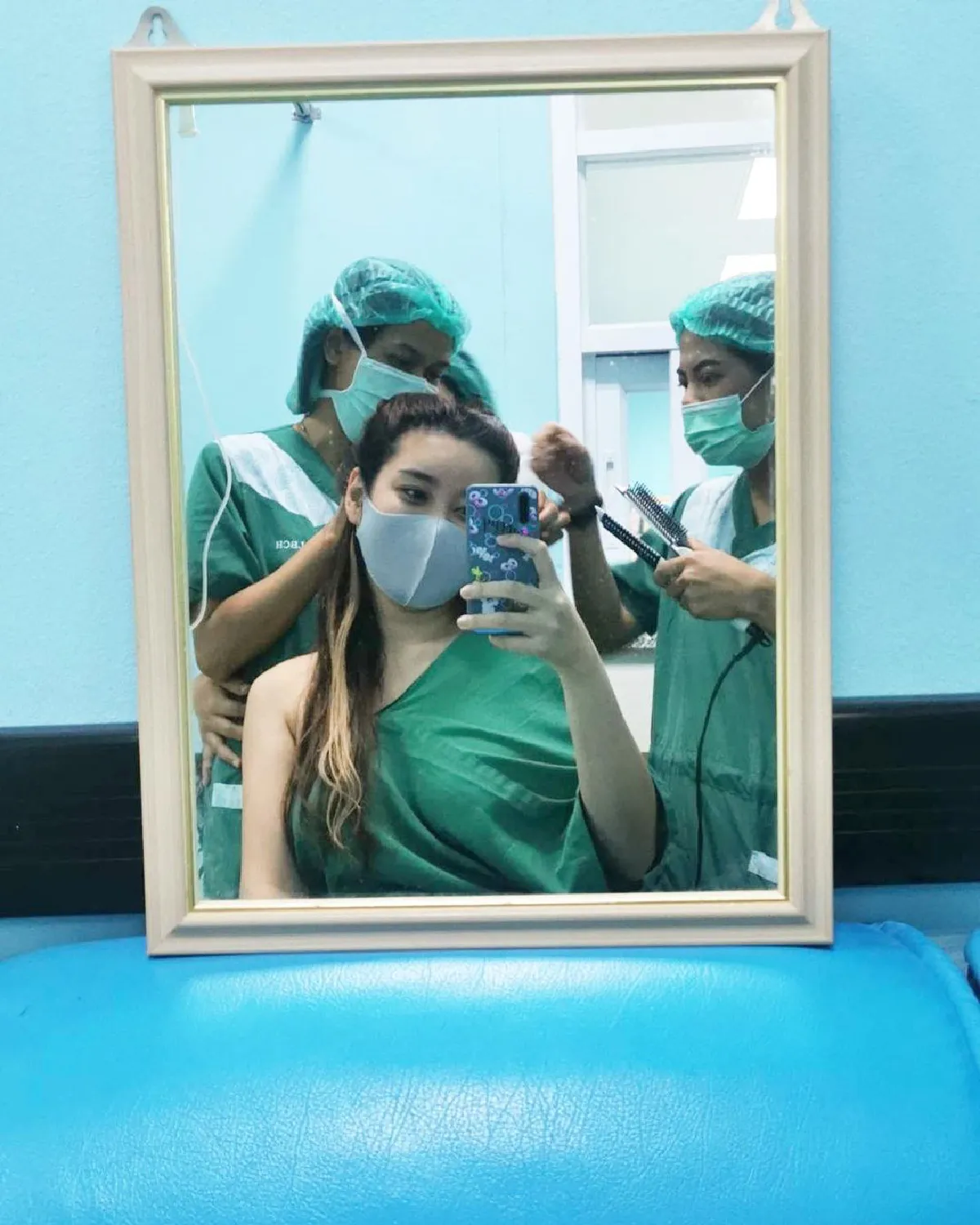 ปู แบล็คเฮด นั่งเฝ้าไม่ห่าง หลัง นุ๊กซี่ เข้าผ่าตัดก้อนเนื้อร้ายที่เต้านม