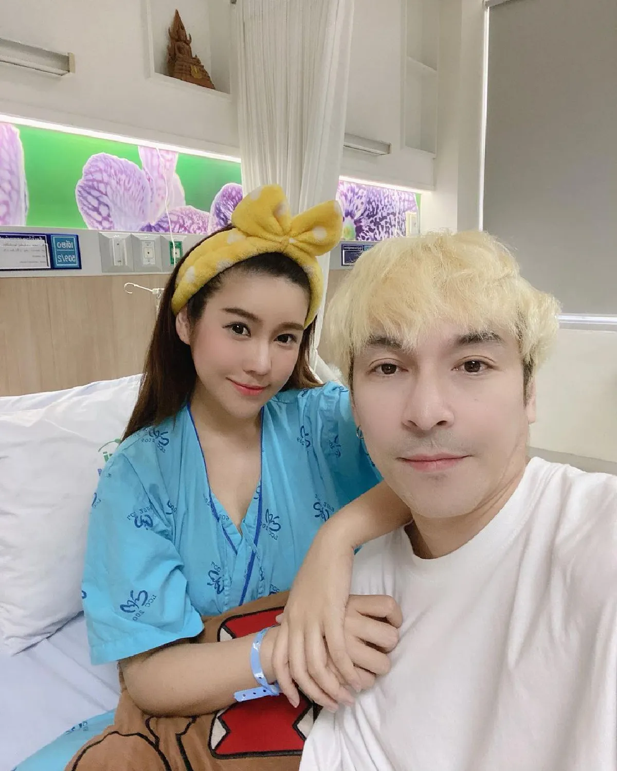 ปู แบล็คเฮด นั่งเฝ้าไม่ห่าง หลัง นุ๊กซี่ เข้าผ่าตัดก้อนเนื้อร้ายที่เต้านม