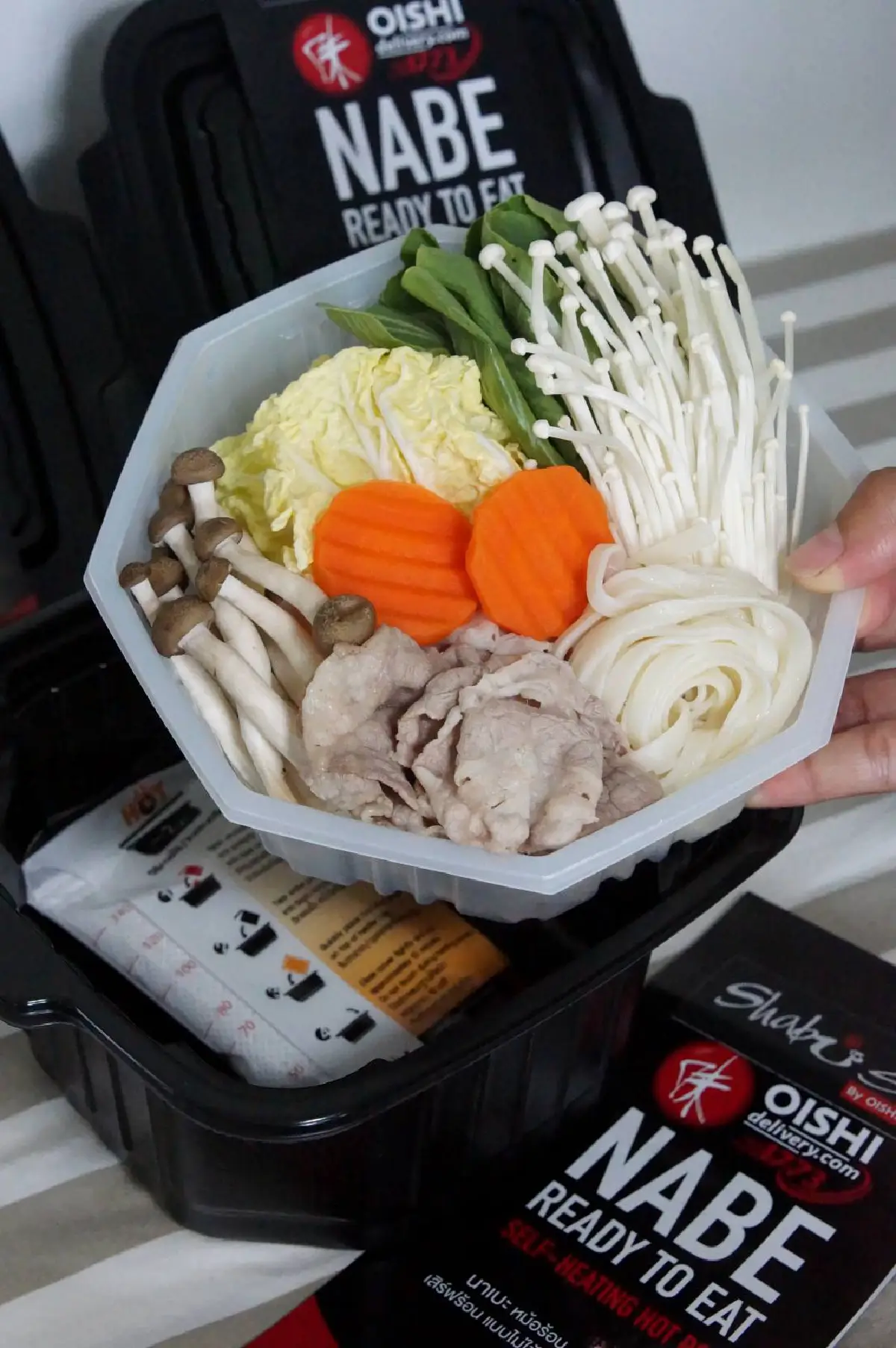 ฉีกกฎนาเบะแบบเดิมด้วย NABE Self-Heating Hot Pot หม้อไฟญี่ปุ่นอุ่นร้อน