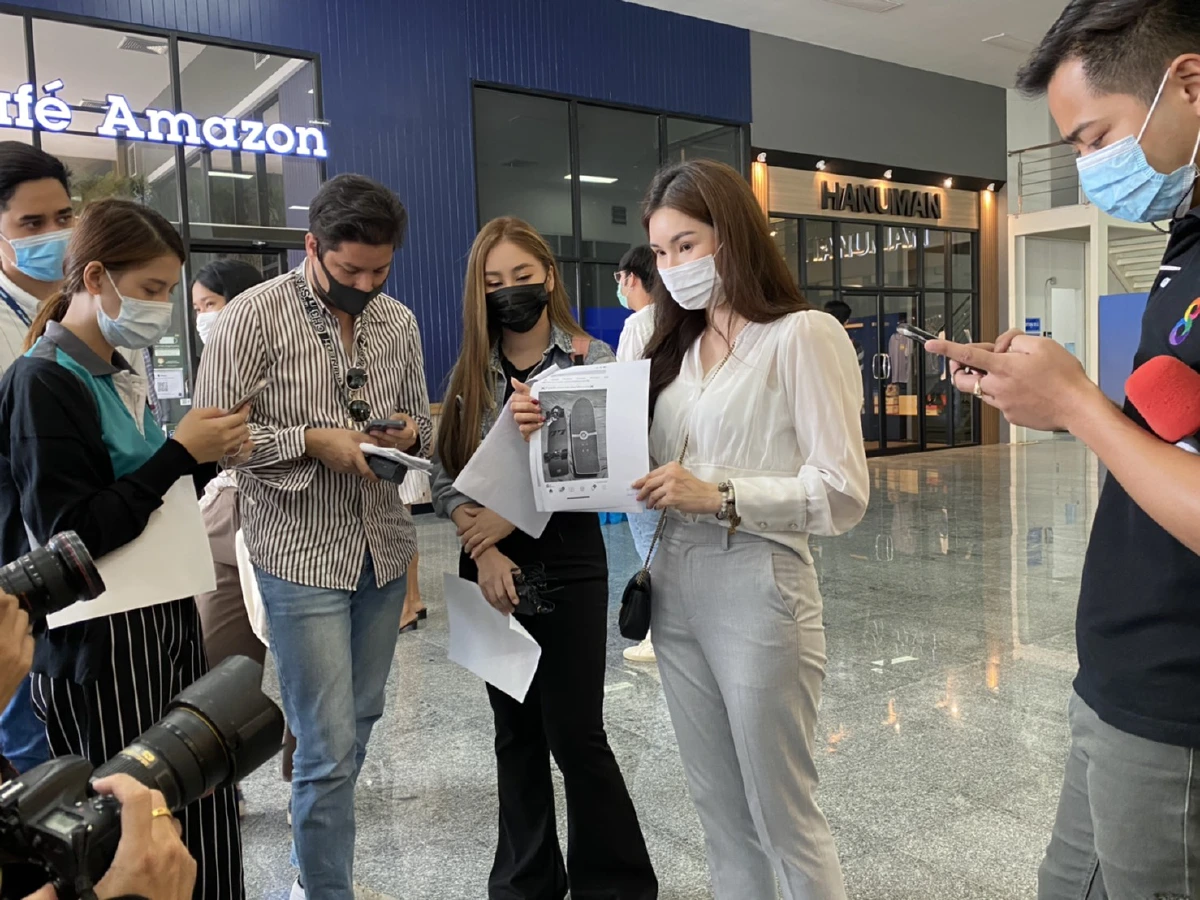 ผู้ประกาศสาวร้องกองปราบถูกตุ๋นซื้อเชิร์ฟสเก็ตแบบพรีออร์เดอร์สูญนับล้าน