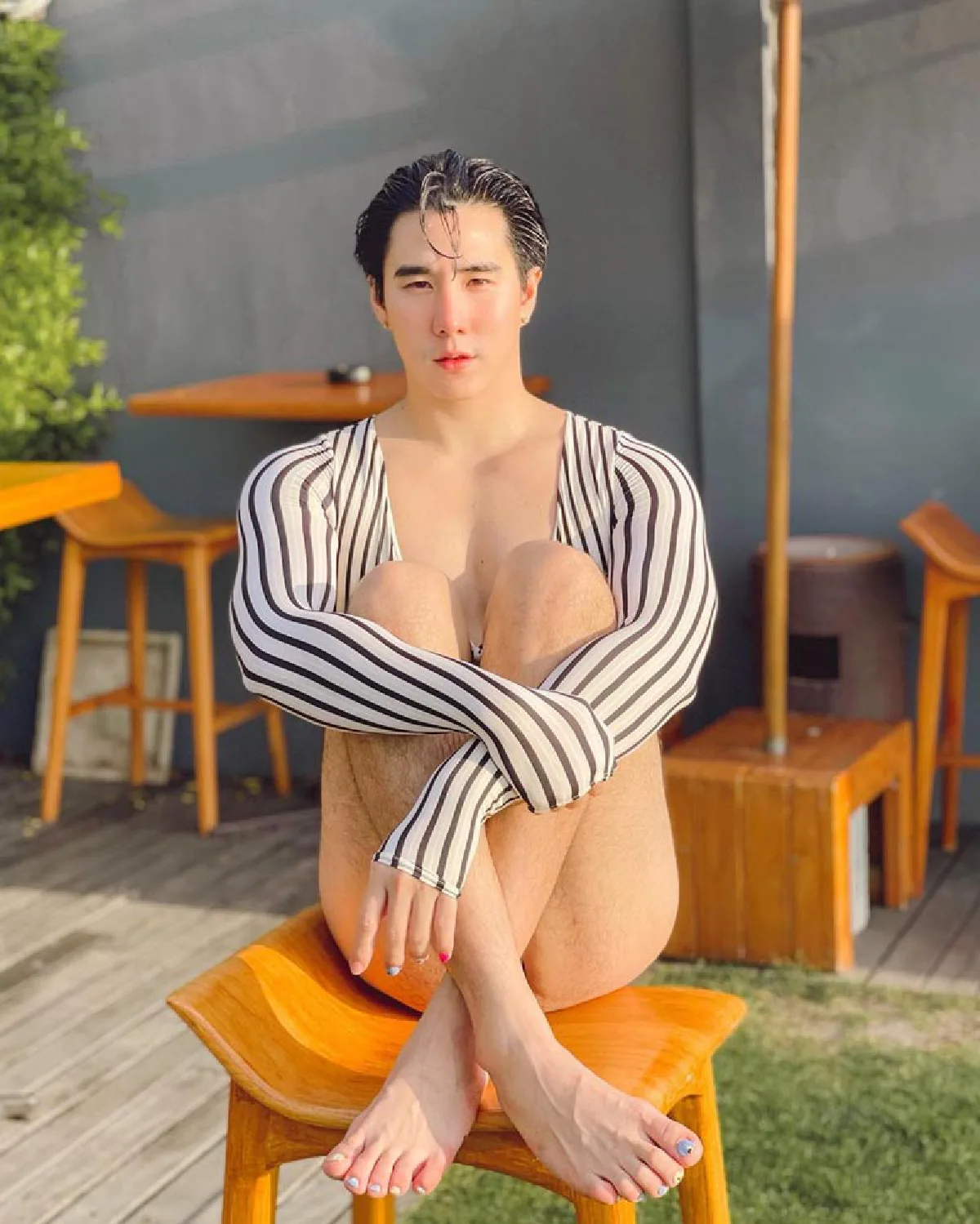 เขื่อน เคโอติก นุ่งชุดว่ายน้ำแหวกโชว์เซ็กซี่ เซ็ตนี้จัดเต็มอีกแล้ว