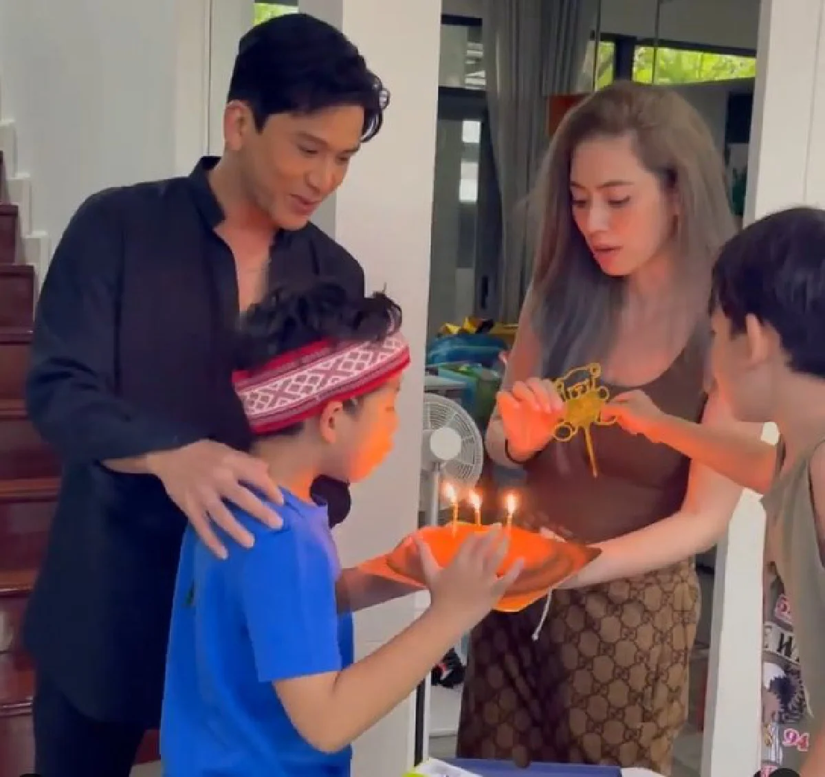 ป๋อ-เอ๋ ฉลองวันเกิดให้ น้องภูดิศ เผยของขวัญที่ทำลูกชายไม่ได้นอน