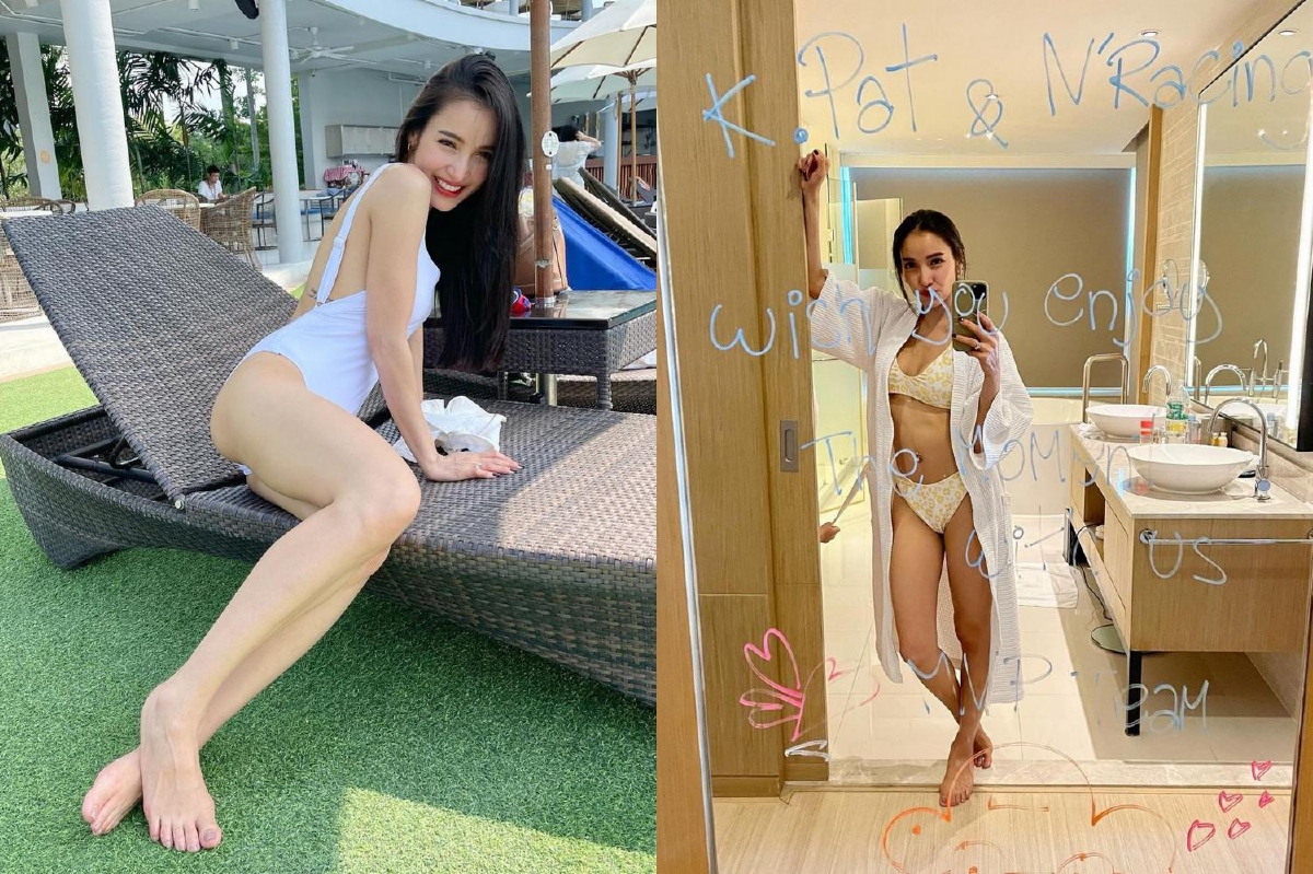 ทีเด็ดคุณแม่! แพท ณปภา นุ่งบิกินี่เซลฟี่อวดหุ่นสวยหน้ากระจก ทีเด็ดคุณแม่! แพท ณปภา นุ่งบิกินี่เซลฟี่อวดหุ่นสวยหน้ากระจก