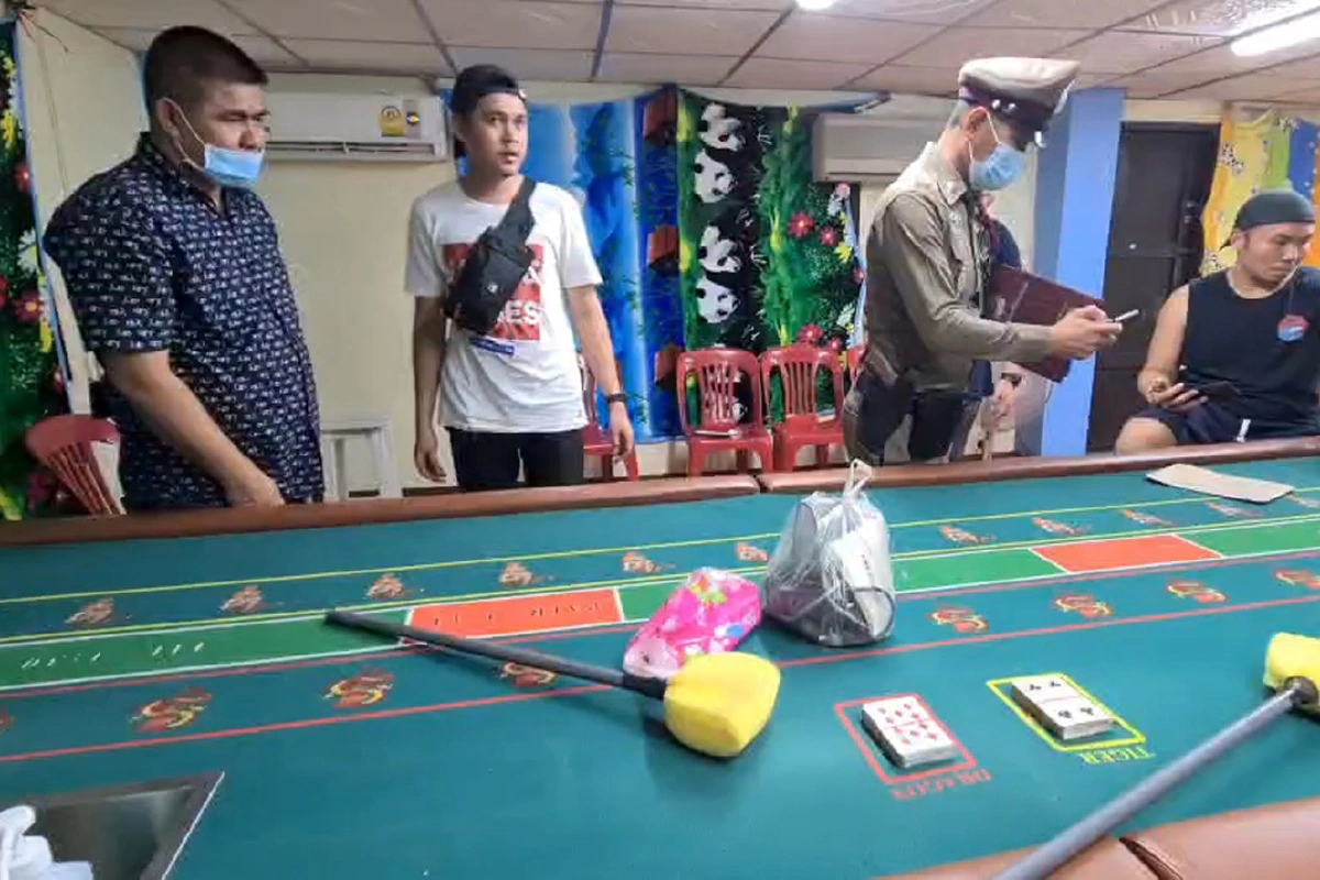 สงสัยมีใครแอบส่งซิก! ตำรวจทลายบ่อนไม่เจอผีพนัน