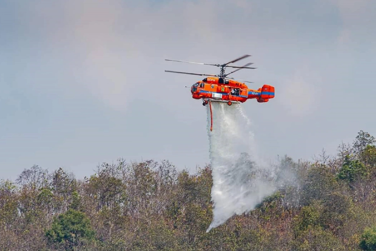 เชียงใหม่พบ264จุดความร้อน หนักสุดที่เชียงดาว ฝุ่นPm2.5กระทบสุขภาพ