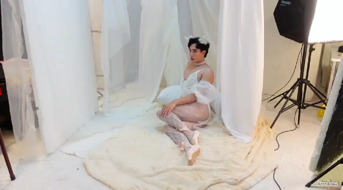 “เขื่อน” รีวิวการแต๊บครั้งแรก หลังพาชมเบื้องหลังถ่ายแบบเซ็กซี่