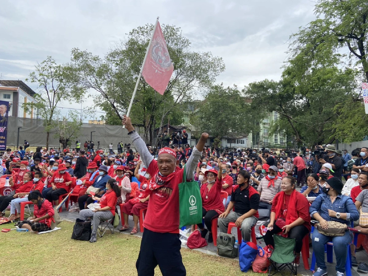 กลุ่มสามัคคีประชาชนชุมนุมตามนัด! "จตุพร"ประกาศไล่ประยุทธ์