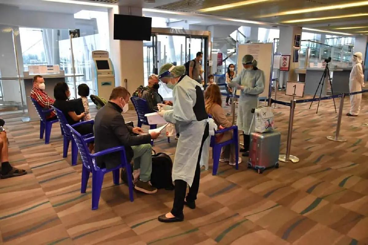 เที่ยวบินปฐมฤกษ์ "แฟรงก์เฟิร์ต-ภูเก็ต" ถึงไทยแล้ว เตรียมพร้อมเปิดประเทศ