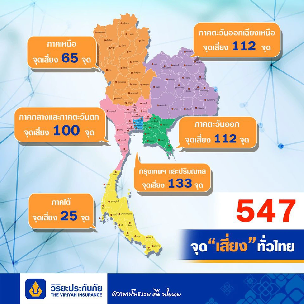 วิริยะประกันภัย พร้อมให้บริการ ในช่วงเทศกาลสงกรานต์ 64