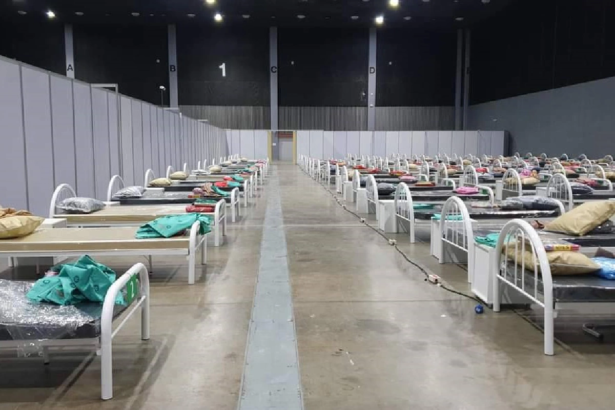 เชียงใหม่เปิดร.พ.สนามสู้โควิด-19 วันเดียวติดเชื้อ148ราย