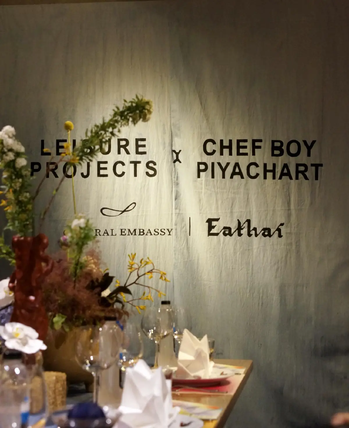 ร่วมสัมผัสประสบการณ์ Chef’s Table ในคอนเซ็ปต์ Fashion is food “Chef Boy Piyachart x Leisure Projects by Eathai”