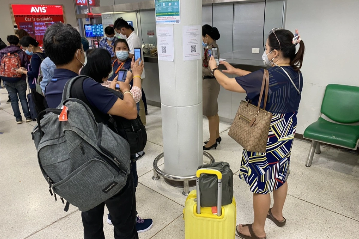 สนามบินเชียงใหม่คุมเข้มโควิด-19หลังการระบาดรอบ3