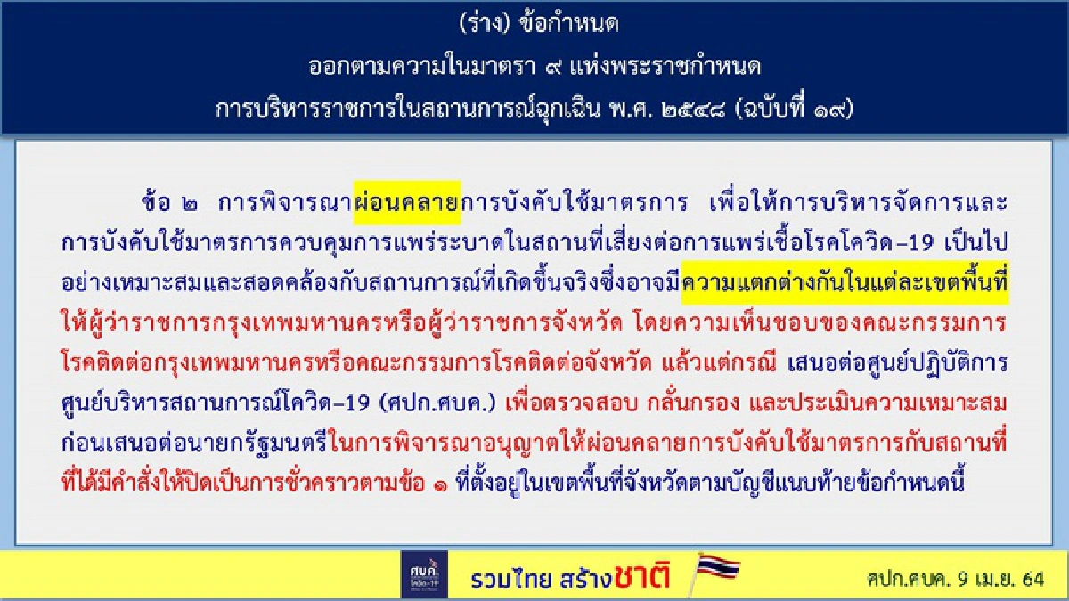 ดีเดย์ 10 เม.ย.! ศบค.ออกประกาศปิดสถานบันเทิง 41 จังหวัด 14 วัน