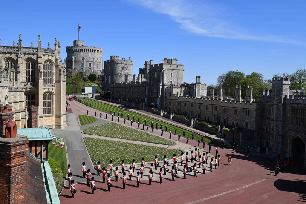 สหราชอาณาจักรสงบนิ่งไว้อาลัย ส่งเสด็จครั้งสุดท้ายเจ้าชายฟิลิป