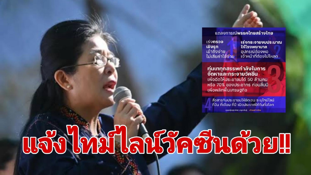 ไทยสร้างไทย เสนอ 4 มาตรการรับมือโควิด-19 ไทยสร้างไทย เสนอ 4 มาตรการรับมือโควิด-19