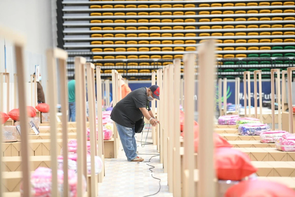 ดูชัดๆรพ.สนามกทม.เพื่อผู้ติดโควิดไม่มีอาการสิ่งอำนวยความสะดวกครบครัน