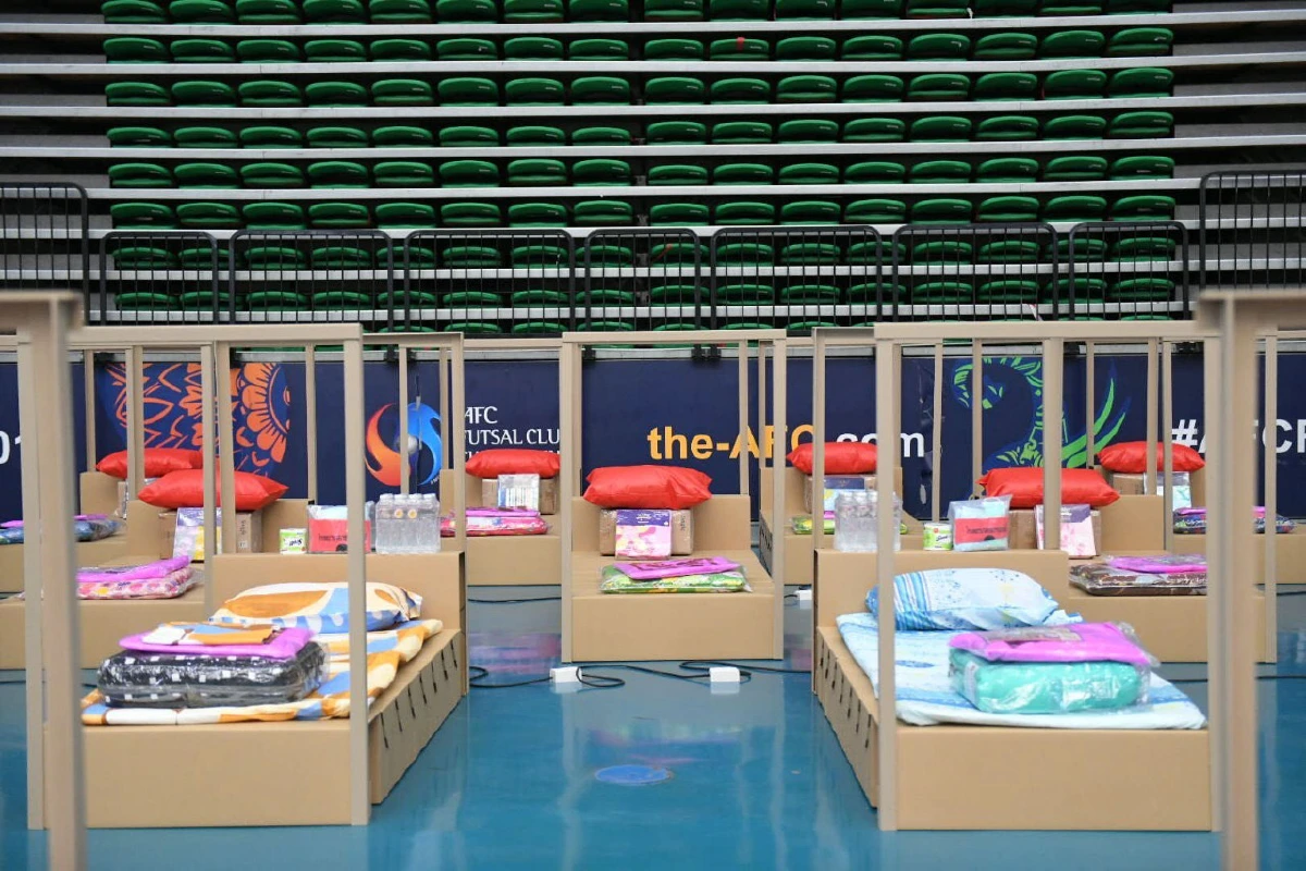 ดูชัดๆรพ.สนามกทม.เพื่อผู้ติดโควิดไม่มีอาการสิ่งอำนวยความสะดวกครบครัน