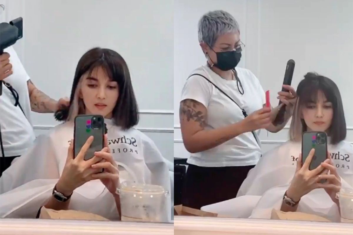 "โบว์ แวนดา" เปลี่ยนลุครับซัมเมอร์ ตัดผมสั้นมีหน้าม้าเบาๆ สไตล์เกาหลี 