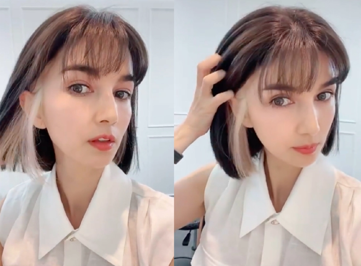 "โบว์ แวนดา" เปลี่ยนลุครับซัมเมอร์ ตัดผมสั้นมีหน้าม้าเบาๆ สไตล์เกาหลี 