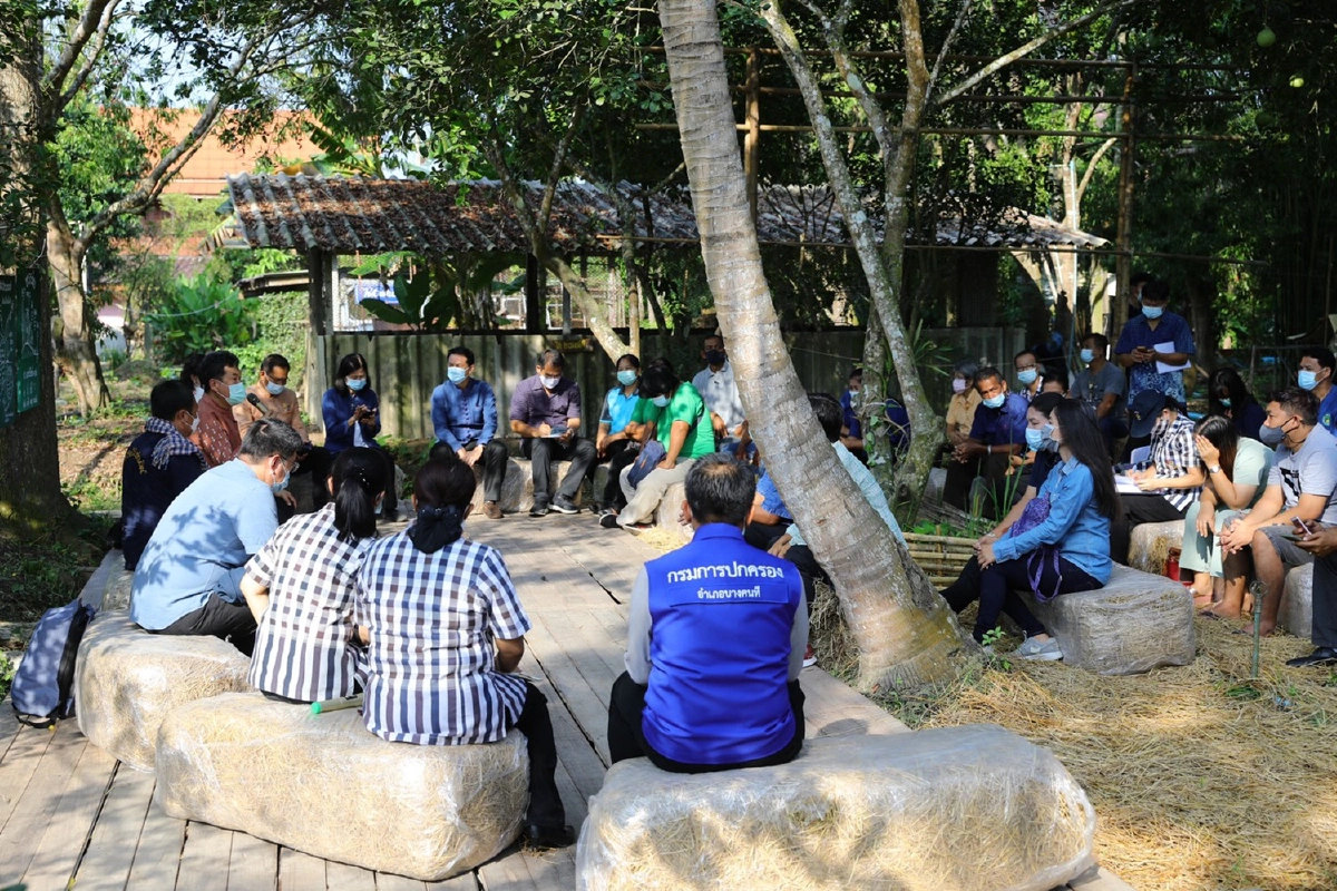 "สุทธิพงษ์"ลงพื้นที่แม่กลองดูต้นแบบ"โคก หนอง นา พช.”