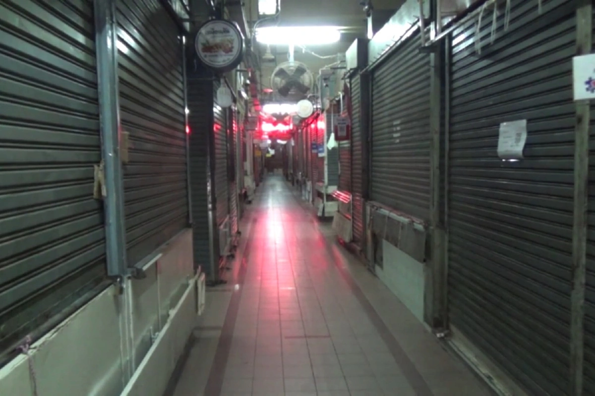 ปิดตลาด“กิมหยง”ครั้งแรกในรอบ 11 ปีฆ่าเชื้อหลังพ่อค้าติดโควิด