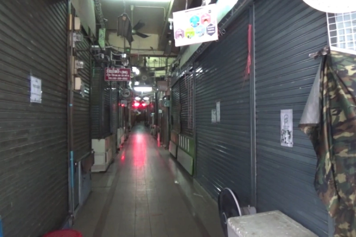 ปิดตลาด“กิมหยง”ครั้งแรกในรอบ 11 ปีฆ่าเชื้อหลังพ่อค้าติดโควิด