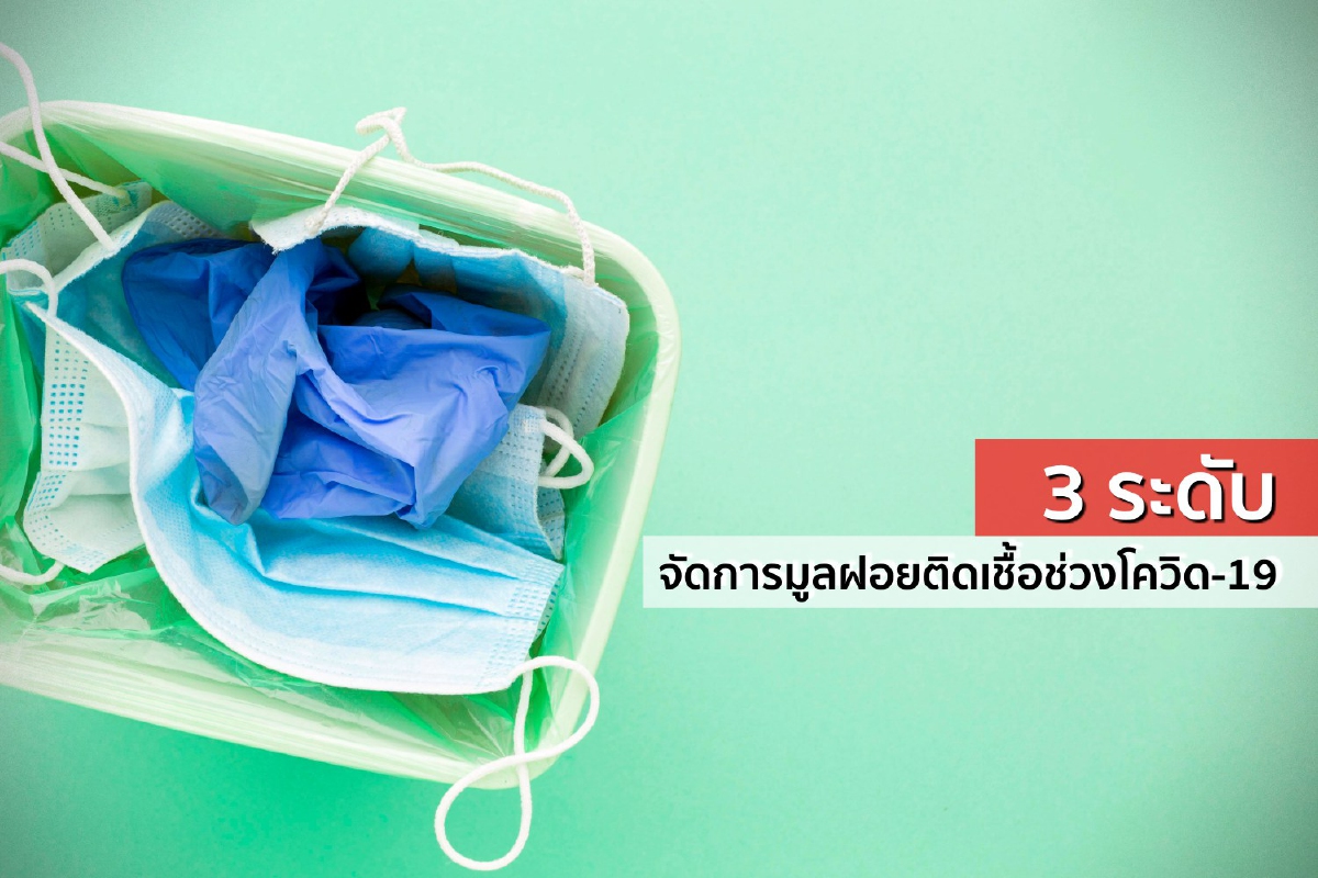 3 ระดับ จัดการมูลฝอยติดเชื้อช่วงโควิด-19 3 ระดับ จัดการมูลฝอยติดเชื้อช่วงโควิด-19