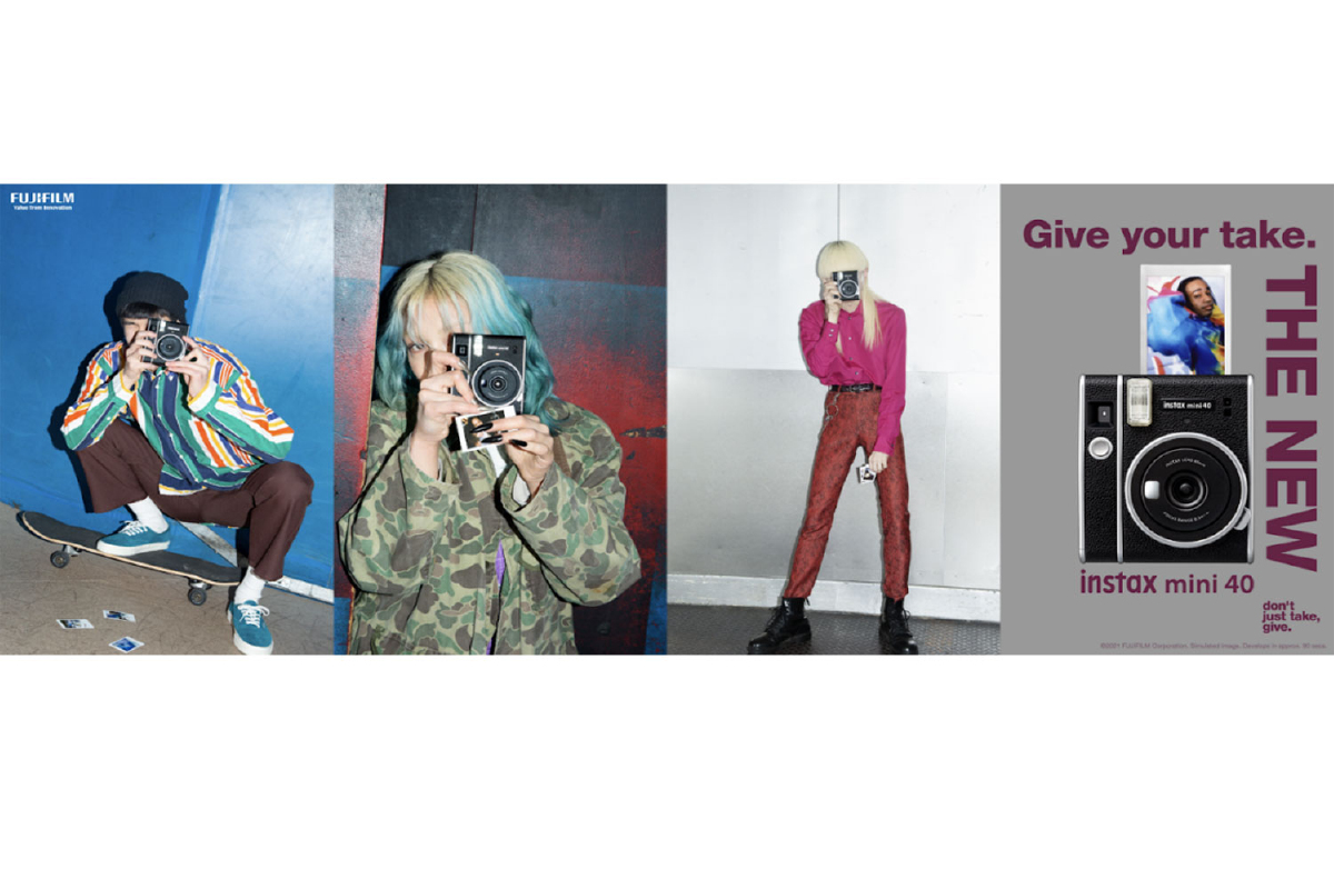 instax mini 40 กล้องฟิล์มอินสแตนท์สายแฟชั่น กับคอนเซ็ปต์“GIVE YOUR TAKE” บ่งบอกทุกสไตล์ที่เป็นคุณ instax mini 40 กล้องฟิล์มอินสแตนท์สายแฟชั่น กับคอนเซ็ปต์“GIVE YOUR TAKE” บ่งบอกทุกสไตล์ที่เป็นคุณ