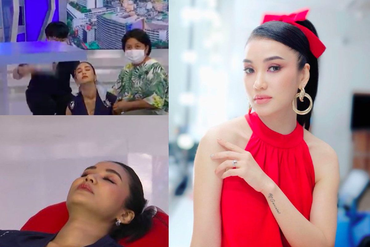 “ชมพู่ ก่อนบ่าย” เป็นลมกลางรายการ เพราะใส่แมสก์ 2 ชั้น สปิริตแรงฝืนถ่ายต่อจนเสร็จ “ชมพู่ ก่อนบ่าย” เป็นลมกลางรายการ เพราะใส่แมสก์ 2 ชั้น สปิริตแรงฝืนถ่ายต่อจนเสร็จ