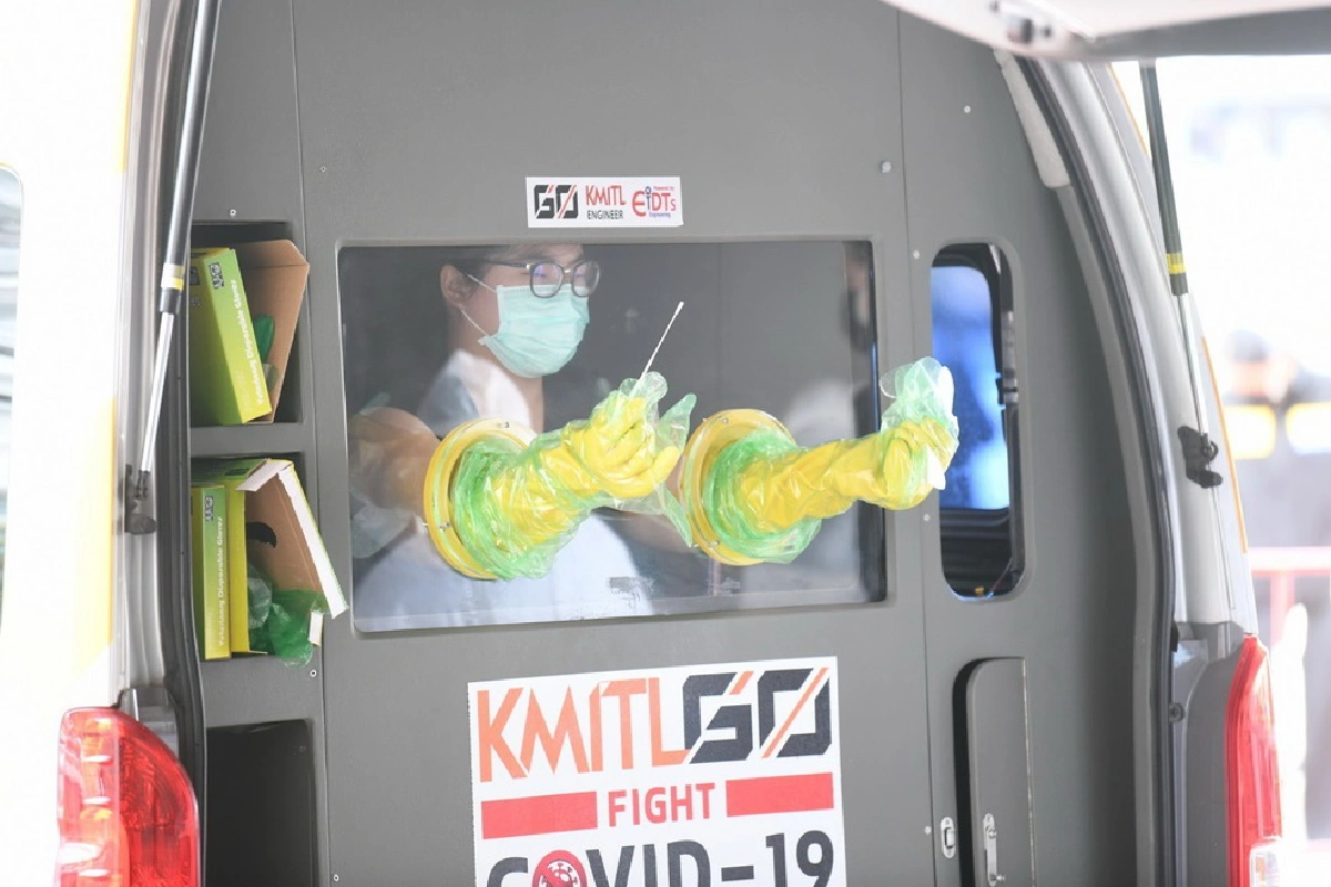 กทม.ตรวจซ้ำรอบ2 ตลาดกลางผลไม้สะพานขาว ค้นหาผู้ติดโควิด-19