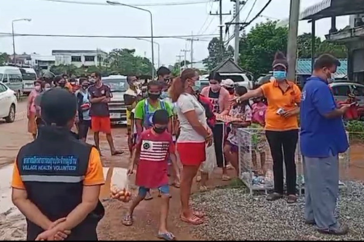 เจ้าของบริษัทใจบุญแจกไข่ไก่15,000ฟองแก้บนฝ่าวิกฤตโควิดสำเร็จ