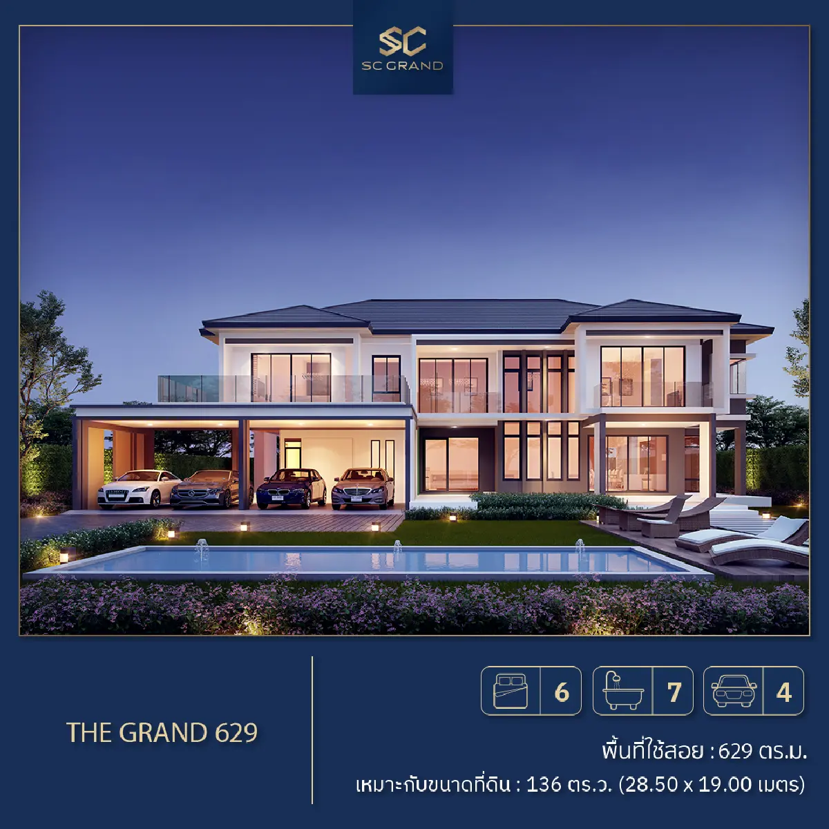เปิดตัว “SC Grand รับสร้างบ้าน” บริษัทน้องใหม่ในเครือ SEACON 