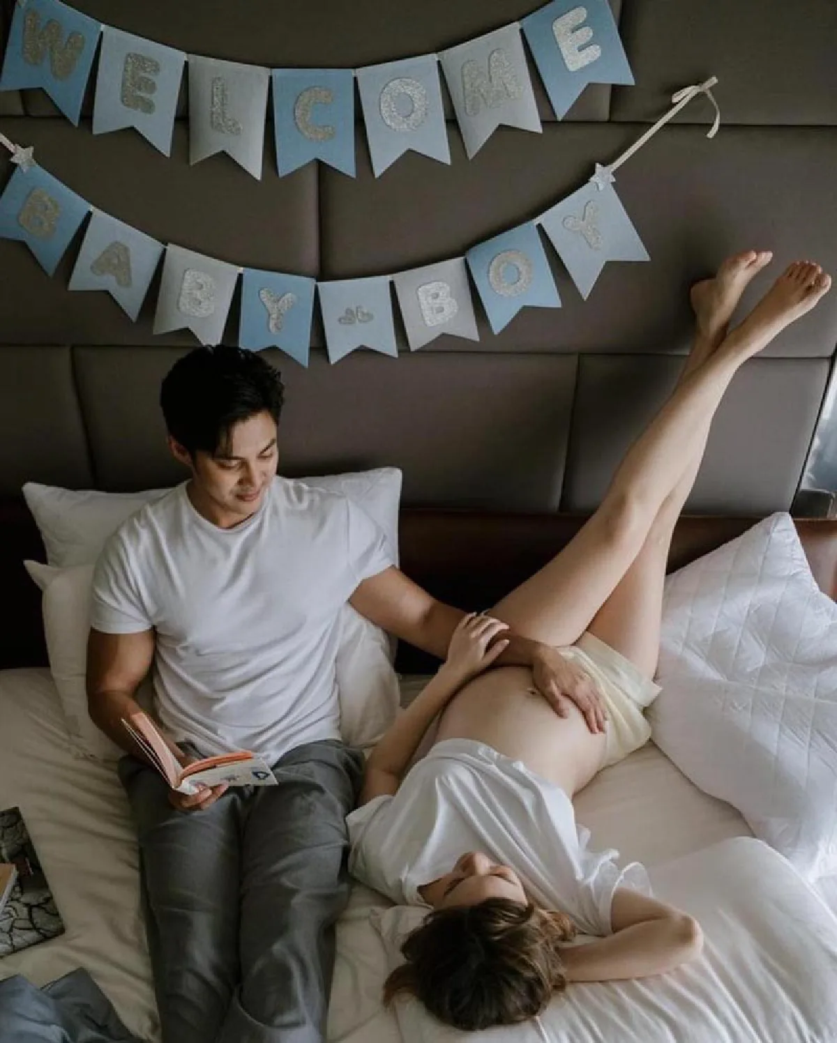 “แมน การิน-เกล รดา” ควงแขนถ่ายแบบเป็นที่ระลึกก่อนคลอด อบอุ่นละมุนมาก