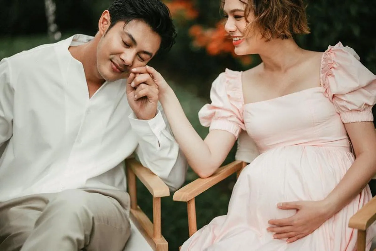 “แมน การิน-เกล รดา” ควงแขนถ่ายแบบเป็นที่ระลึกก่อนคลอด อบอุ่นละมุนมาก