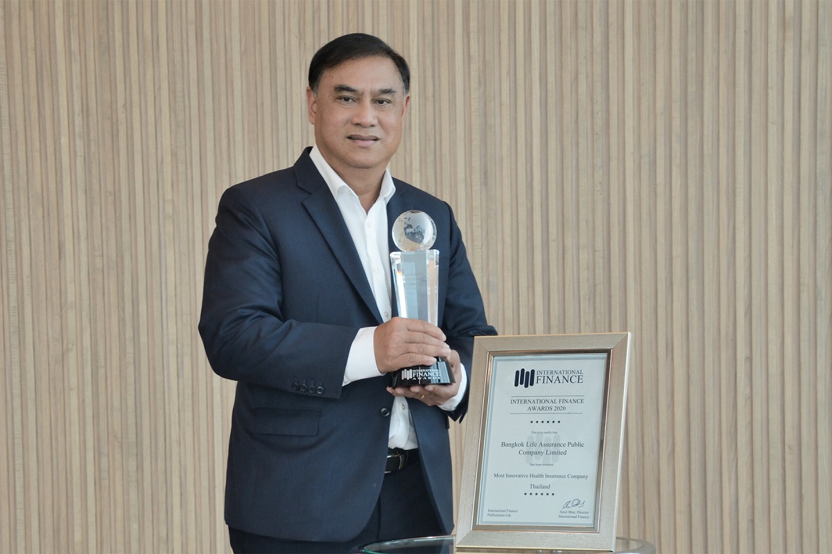 กรุงเทพประกันชีวิต คว้ารางวัล “บริษัทประกันสุขภาพที่มีนวัตกรรมยอดเยี่ยม” กรุงเทพประกันชีวิต คว้ารางวัล “บริษัทประกันสุขภาพที่มีนวัตกรรมยอดเยี่ยม”