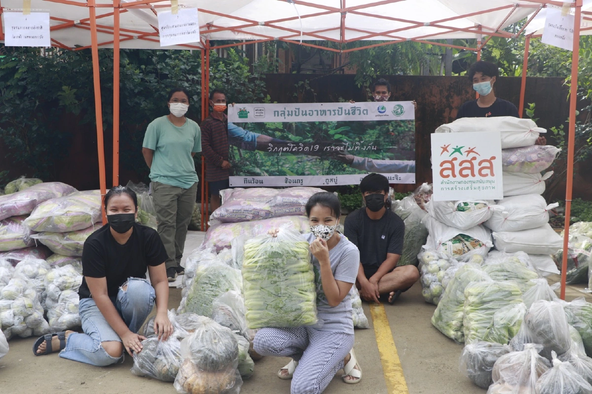 สสส.ส่งผักปลอดสารพิษช่วยกลุ่มเปราะบางชุมชนแออัดช่วงโควิด