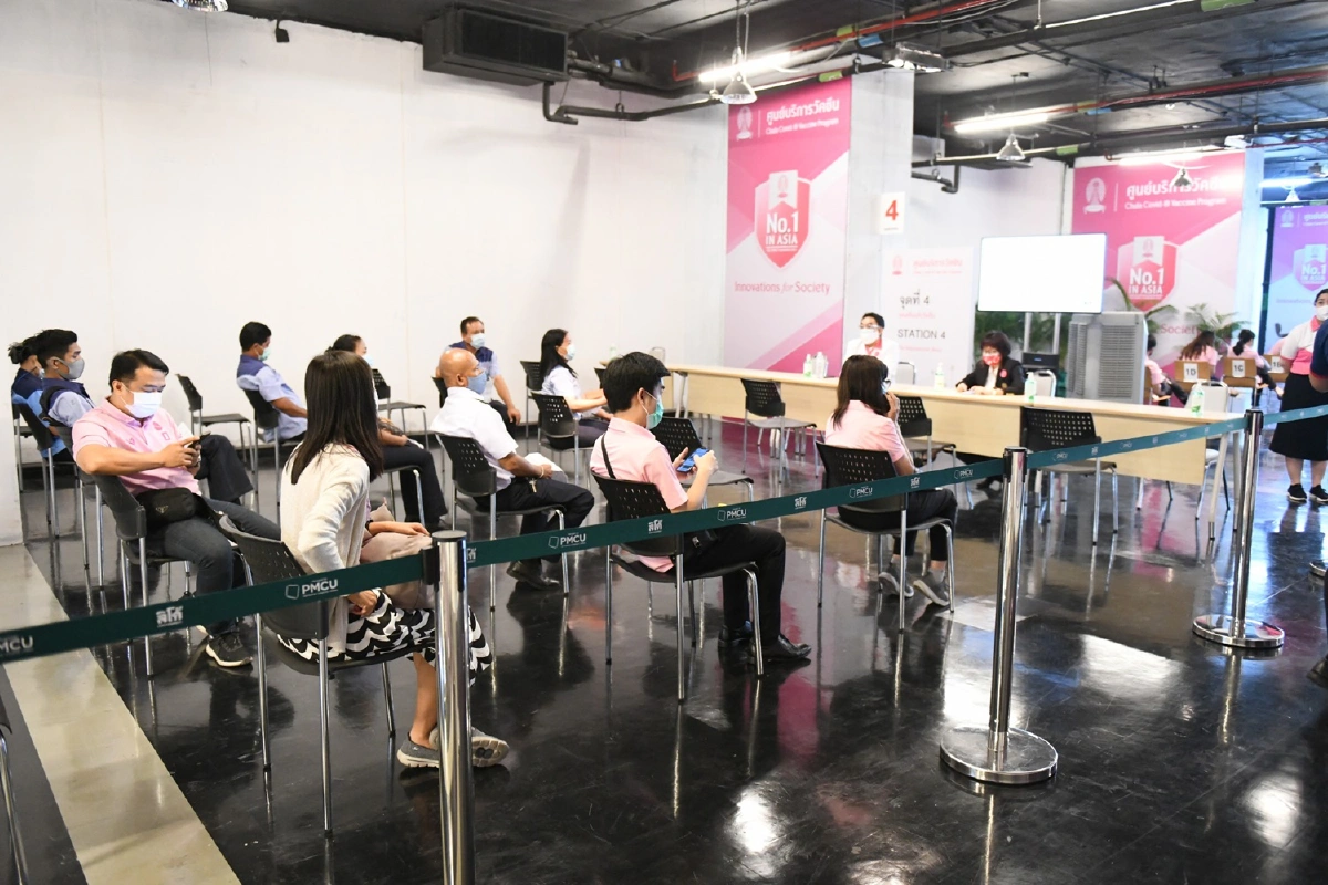 อาคารจัตุรัสจามจุรี-สามย่านมิตรทาวน์พร้อมเปิดฉีดวัคซีนโควิด-19