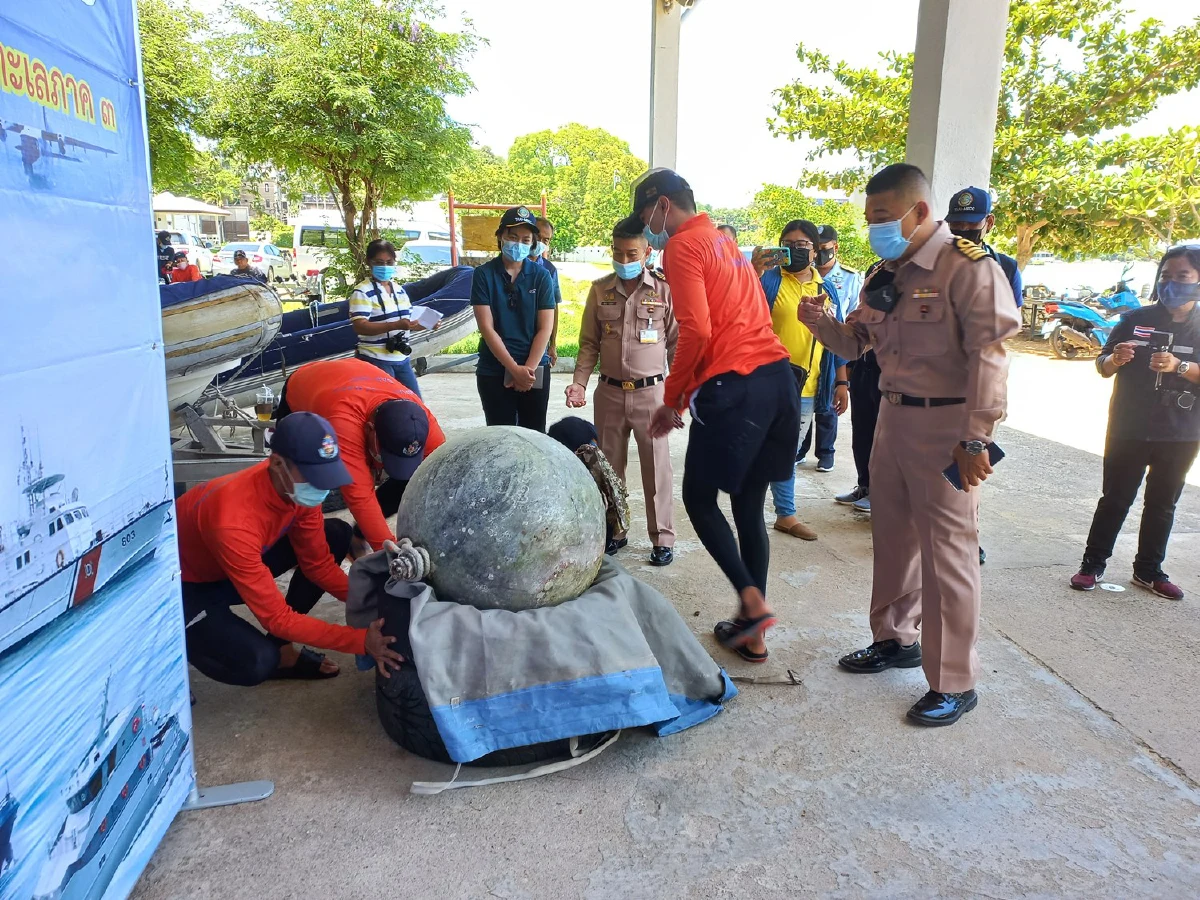 ตื่น!พบถังเชื้อเพลิงกระสวยอวกาศตกกลางทะเลภูเก็ต