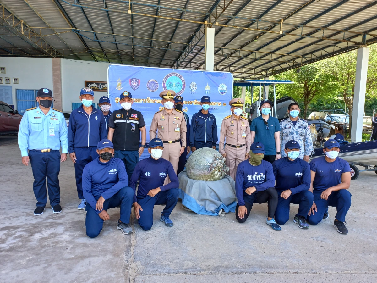 ตื่น!พบถังเชื้อเพลิงกระสวยอวกาศตกกลางทะเลภูเก็ต