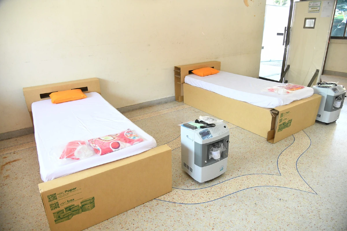 กทม.เปิดโรงพยาบาลสนามแห่งที่ 6 ที่วัดศรีสุดาราม ยันเตียงยังมีเพียงพอ