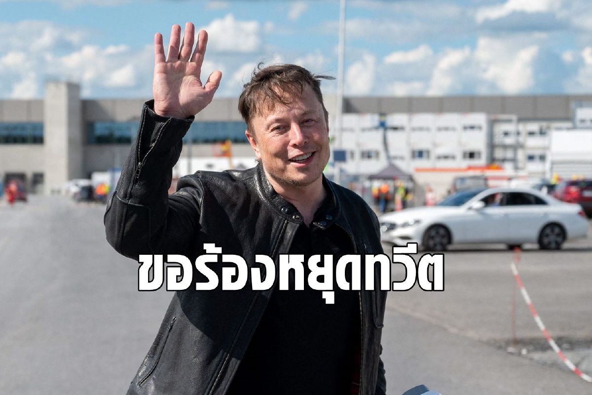 นักลงทุนคริปโตวอน Elon Musk เลิกทวีต นักลงทุนคริปโตวอน Elon Musk เลิกทวีต