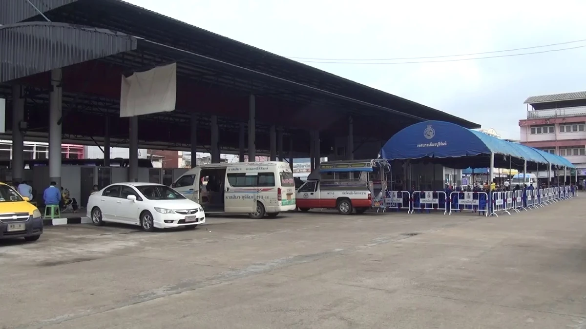 เร่งฆ่าเชื้อโควิดจุดเสี่ยงกลางเมืองบุรีรัมย์หวั่นคลัสเตอร์ร้านกาแฟลาม